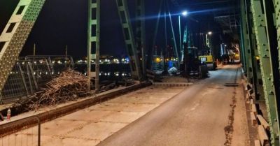 Most im. Marszałka Rydza-Śmigłego zamykany nocami